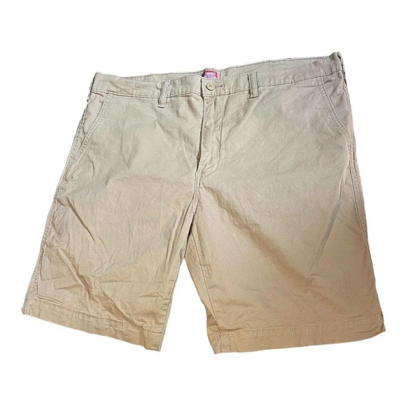 Levi Strauss Men's XX Chino Stretch Rich Brown Color Shorts Size 38 - Picture 1 of 2